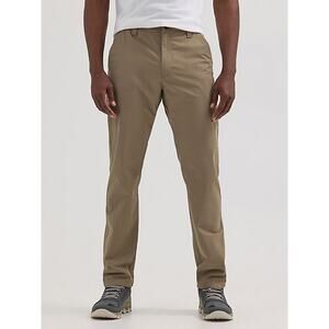 Wrangler Men’s Khaki Outdoor Stretch Pants 36x32 Casual Travel Workwear